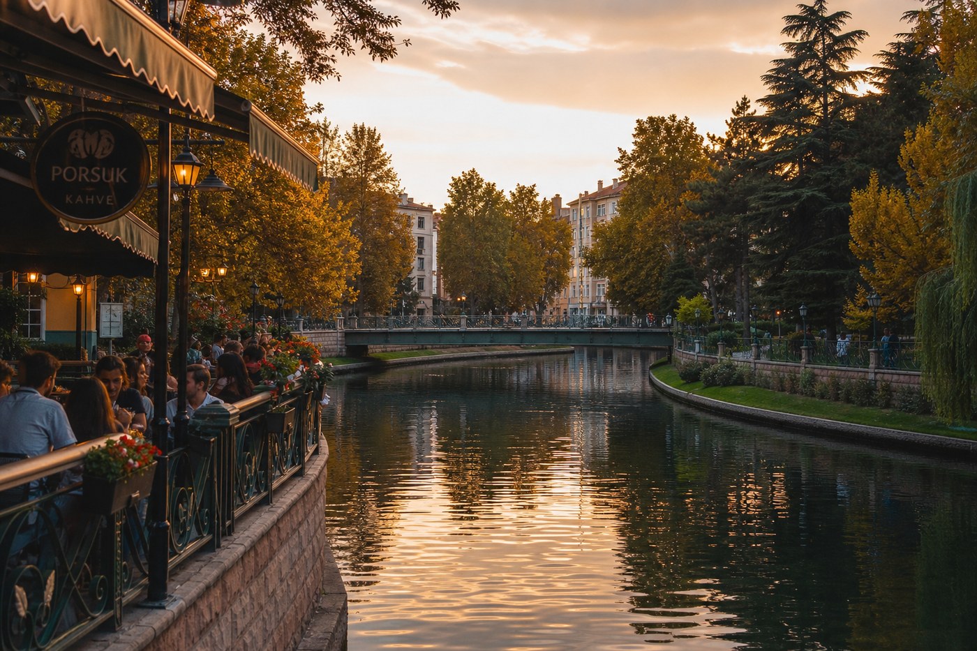 Porsuk Nehri manzarası